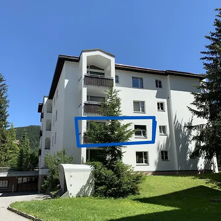 Gian - Close To The Kongresshaus, The Ice Hockey Stadium, Cross-country Skiing, The Eau-la-la Indoor Pool And Wellness, Large Supermarket, 2 Bus Stops, With An Indoor Garage And Fully Equipped 达沃斯