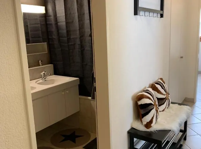 Gian - Close To The Kongresshaus, The Ice Hockey Stadium, Cross-country Skiing, The Eau-la-la Indoor Pool And Wellness, Large Supermarket, 2 Bus Stops, With An Indoor Garage And Fully Equipped Apartamento *